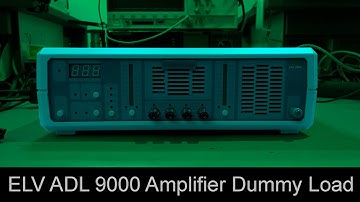 ELV ADL 9000 Amplifier tester dummy load
