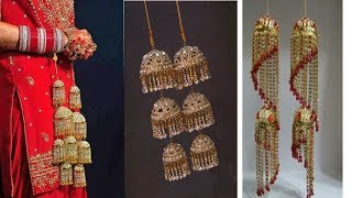 First karva chuth Golden Kailre#TOP Beautiful Punjabi Wedding Bangle choora and kalire Designs_ screenshot 2