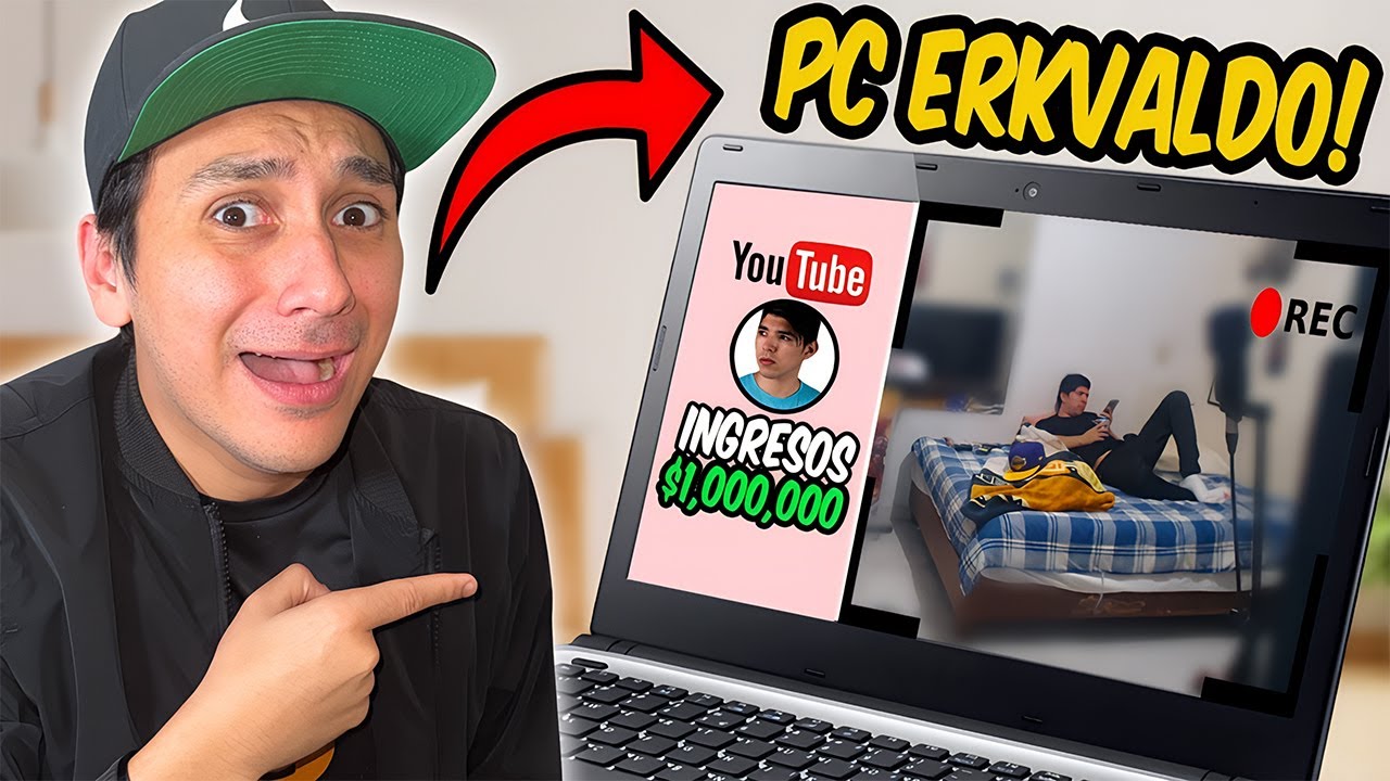 CONTROLÉ LA PC de ERKVALDO desde MI CASA y PRENDÍ SU WEBCAM A LAS 3 AM... ¡REVELO SUS SECRETOS!