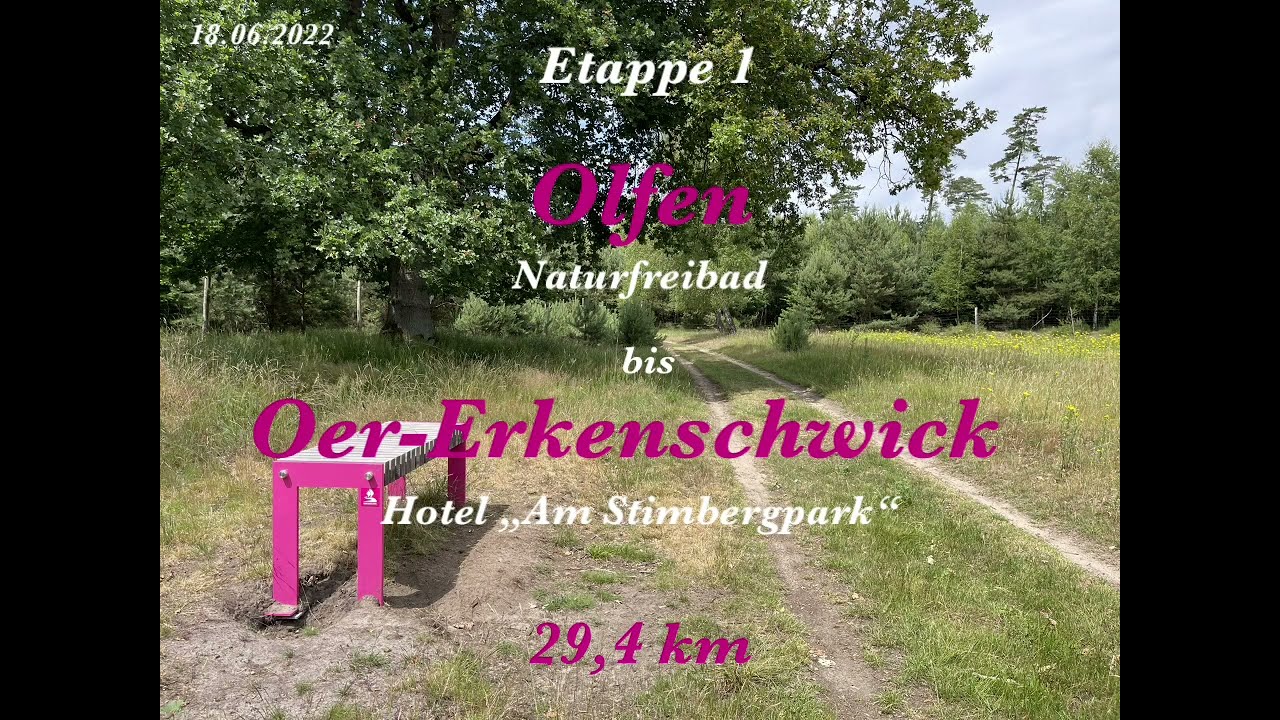 “Hohe Mark Steig” Etappe 1 (Olfen bis Oer-Erkenschwick)