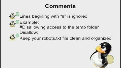Robot.txt - Advance Tutorial 2