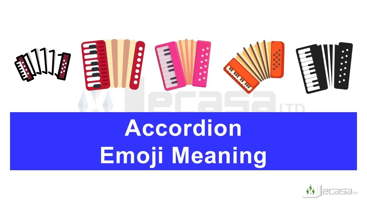 Accordion Emoji ๐น Meaning | Learning Emojis - YouTube