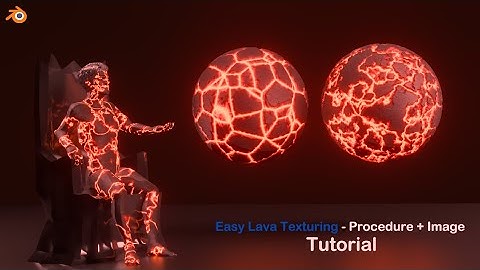 Stop Making Bad Lava Material— Blender Tutorial 🔥🤯