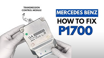 Mercedes Benz : Fixing P1700 Engine Error Code in 1 minute