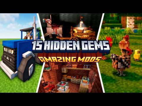 15 Amazing UNDERRATED Mods You NEED! [+1.20.1, +1.21.1 | Fabric / Forge]