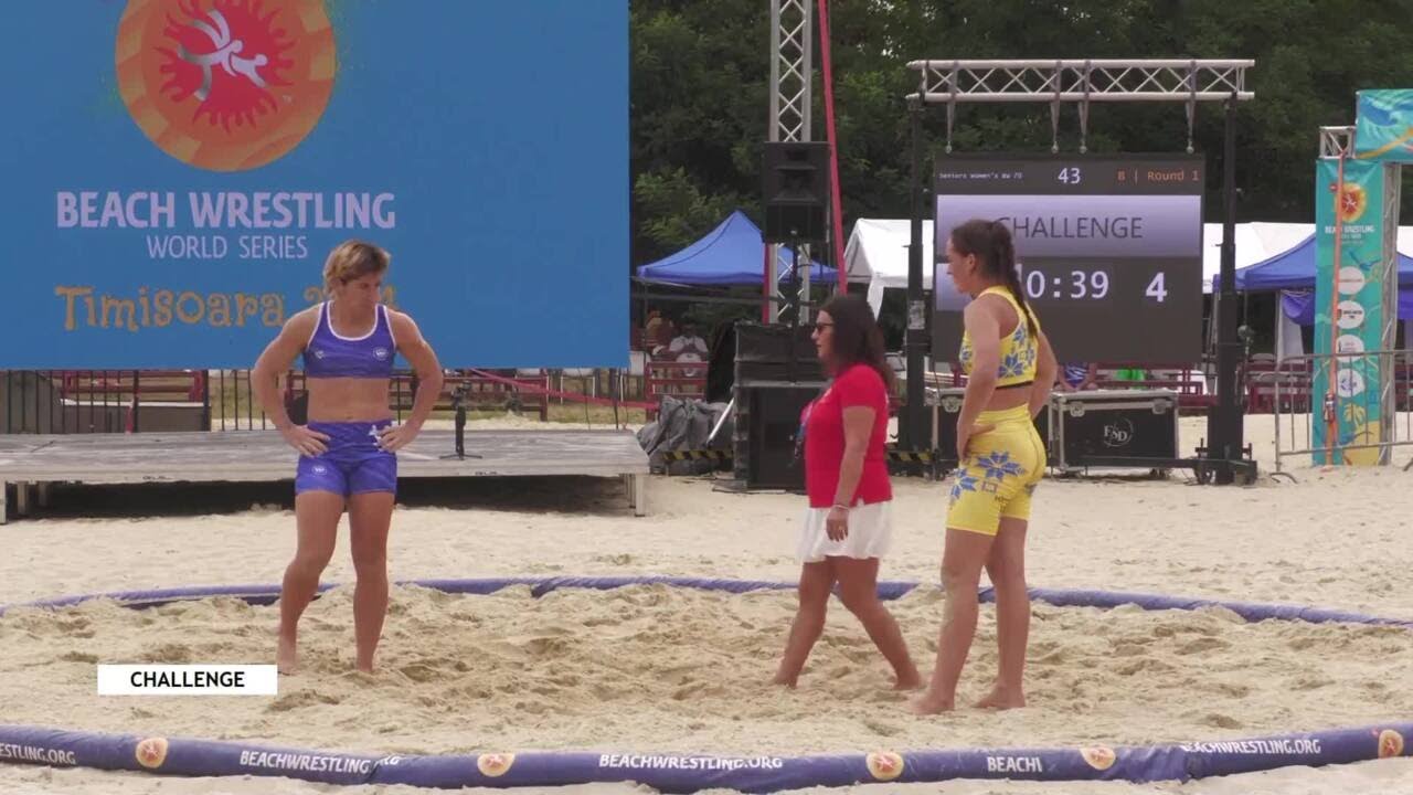 Viktoriia HRYTSENKO (UKR) vs. Dimitra ANDROUTSOU (GRE) • B | Round 1 • Women's BW 70Kg