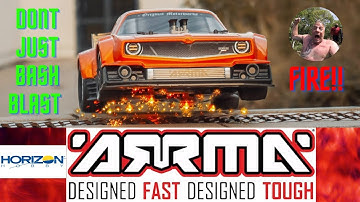 ARRMA FELONY 6S first run and bashing