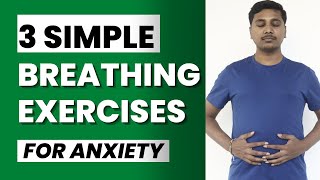 3 Easy Breathing exercises for anxiety and Stress | Badarinath Gella