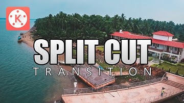 How To Make Split Cut Transition In Kinemaster | Zonix