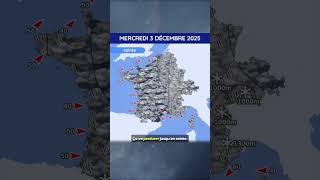Météo Du Mercredi 3 Au Vendredi 5 Décembre 2025