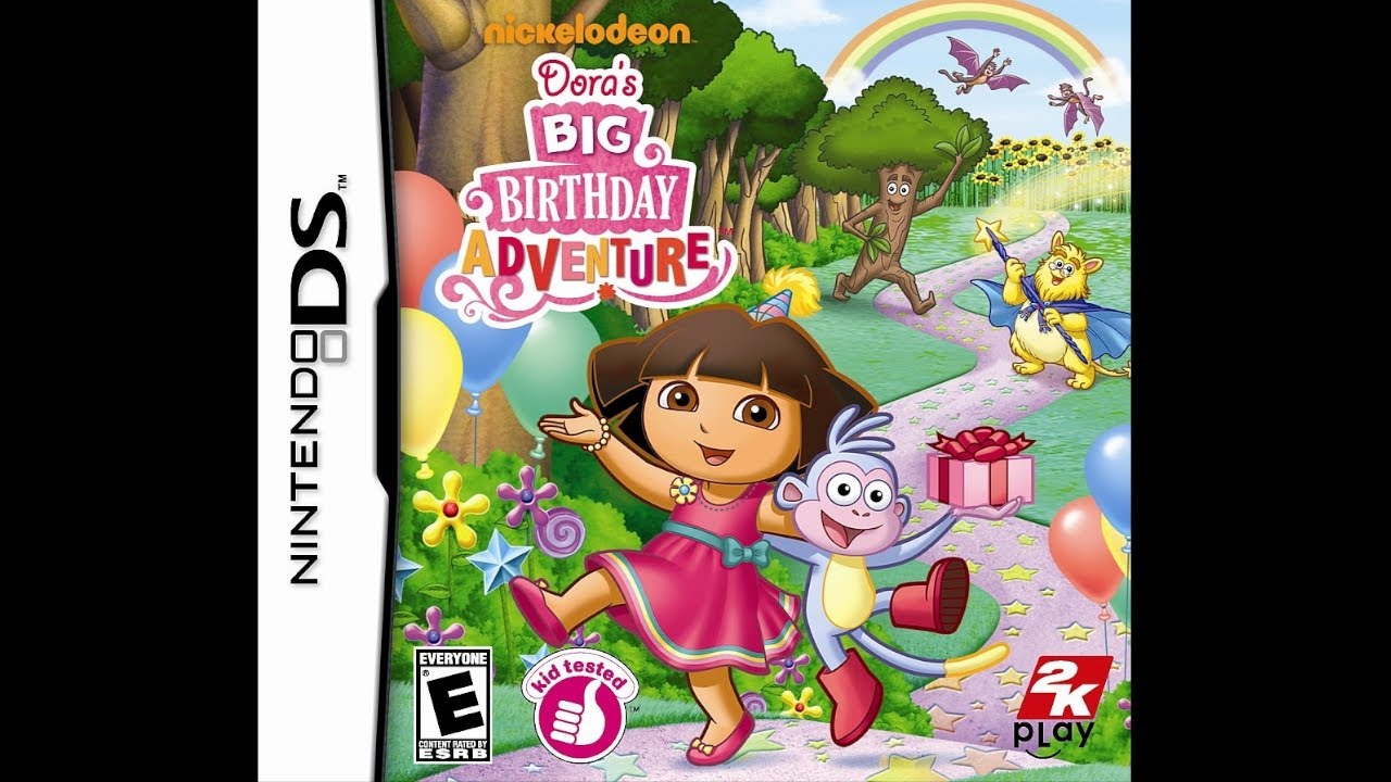 Dora the Explorer: Dora's Big Birthday Adventure (NDS) 2010 longplay -...