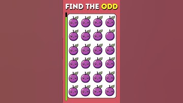 🔥 Can You Find the Odd Emoji Out? 😎 | Emoji Quiz Challenge