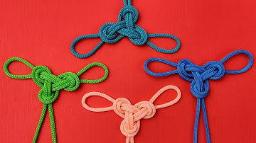 How to tie easy knot pattern # Paracord/Macrame #25