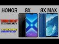 Honor 8X and Honor 8X Max First Look, Specification &amp; More!