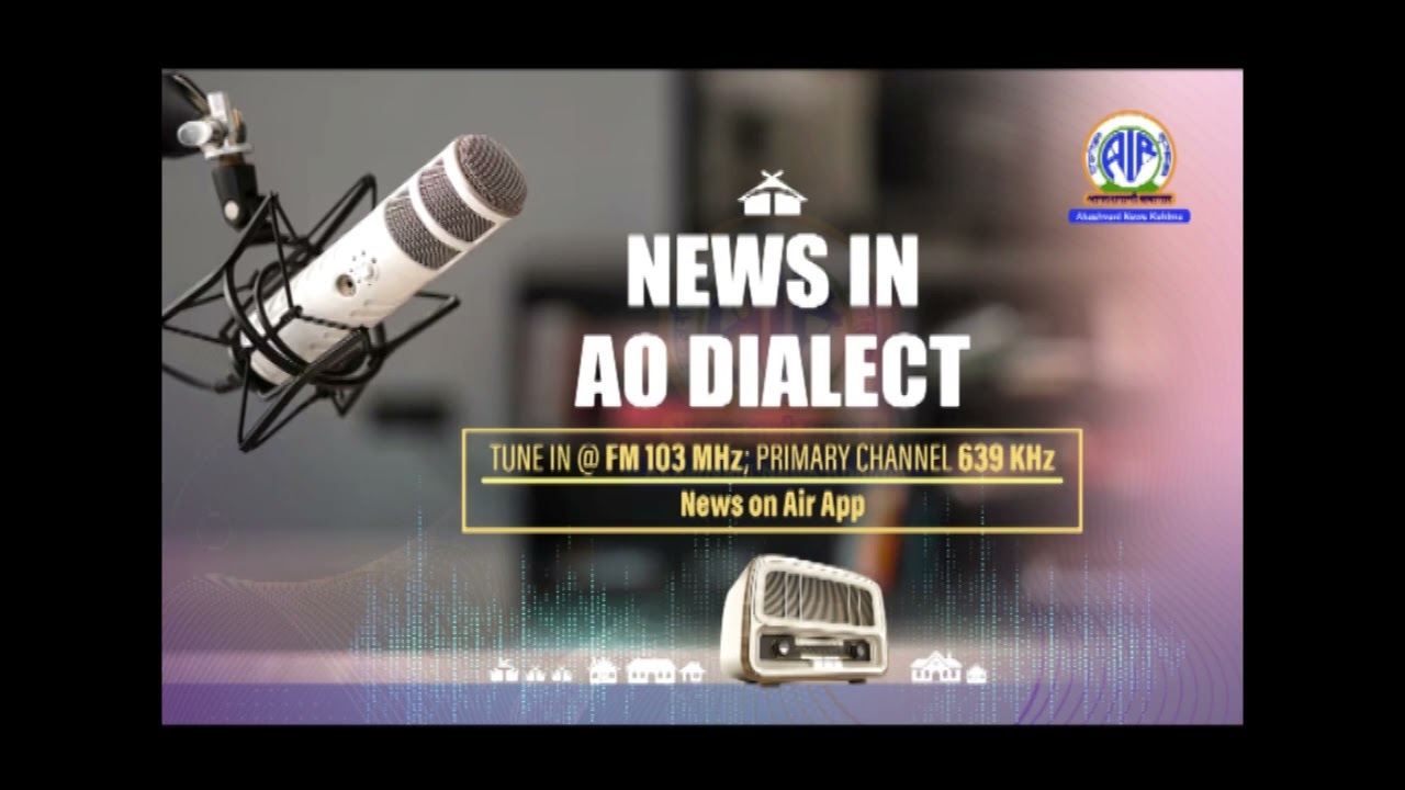 Akashvani News Kohima  Ao Dialect Bulletin on February 26, 2026