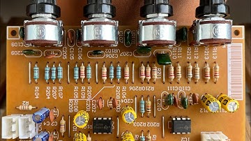 DIY a tone control with bass middle treble| The Baxandall tone control
