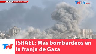 Tensión en Medio Oriente: nuevos bombardeos en la Franja de Gaza tras los ataques de Hamas