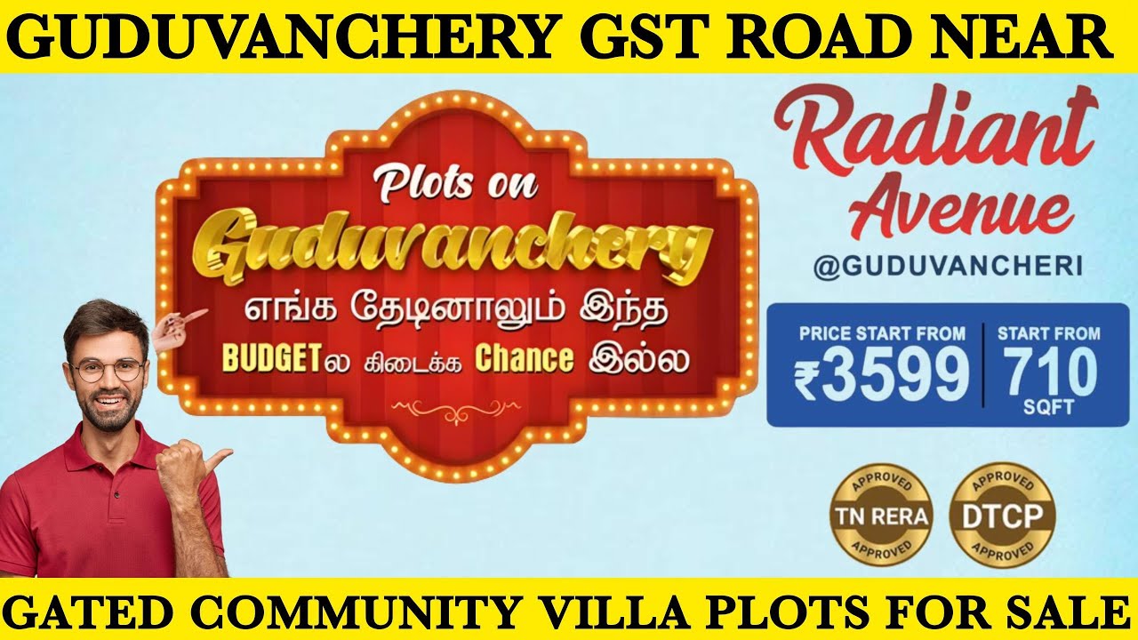 Kilambakkam Bus Stand Near Plots for Sale plots rera dtcpplots YouTube