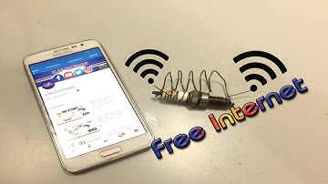 Free Internet 100% New WiFi & Science Project Research..