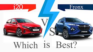 Maruti suzuki fronx🔥🔥 vs Hyundai i20🔥🔥