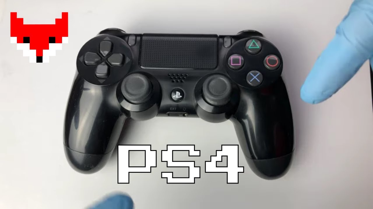 Sony Playstation 4 Controller Reparatur Reinigung Verklebte Tasten PS4 