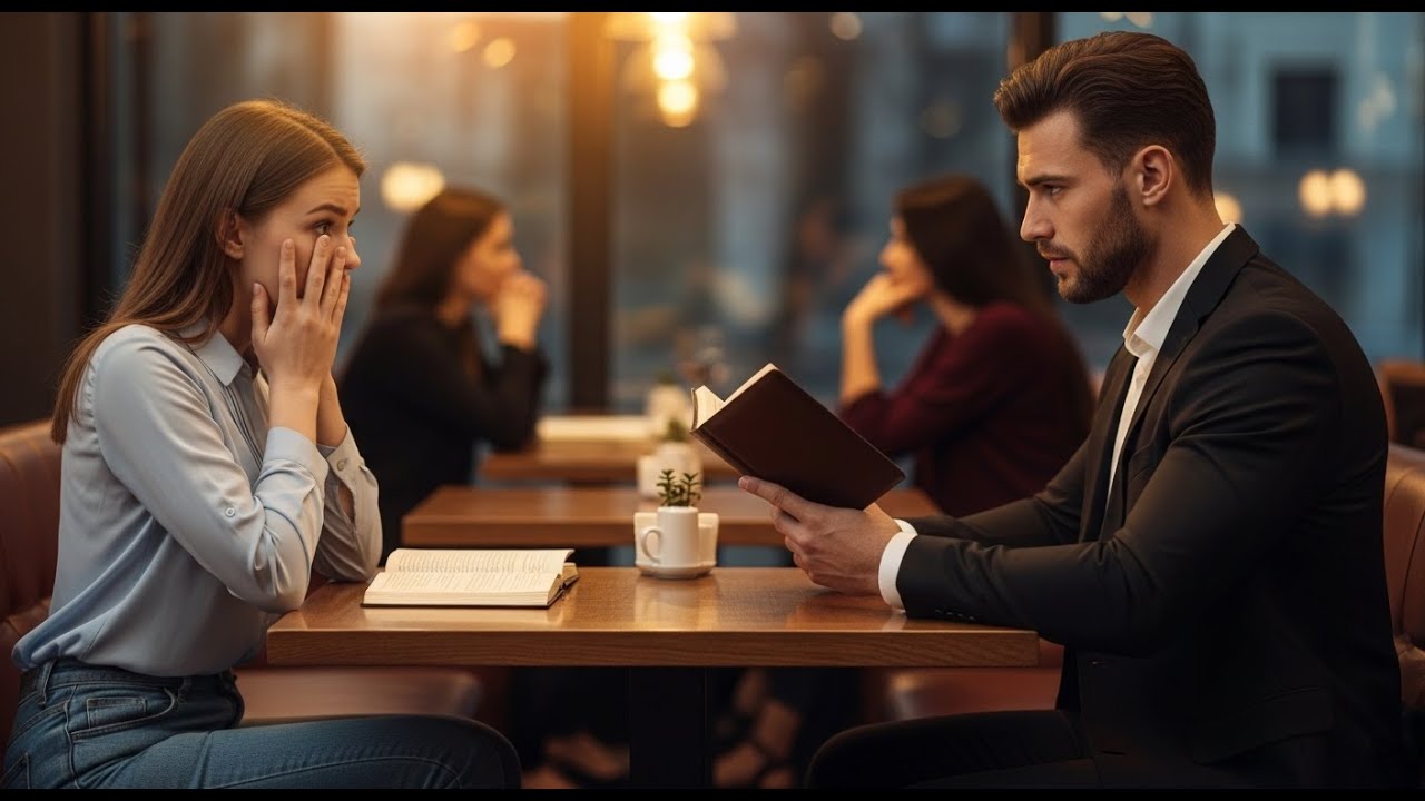 She Left Her Diary at the Café — The Billionaire Read It and Said: “I Won’t Lose You This Time”