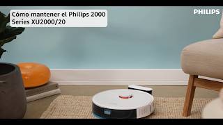 Cómo mantener el Philips 2000 Series XU2000/20
Cómo mantener el Philips 2000 Series XU2000/20
1. Vacía el depósito de polvo después de cada limpieza
2. Limpia el filtro de aire lavable y la mopa
3. Limpia y llena el tanque de agua
4. Limpia el cepillo principal y el cepillo lateral
5. Limpia los contactos de carga y los sensores
How to Maintain the Philips 2000 Series XU2000/20
1. Empty the dust bin after every cleaning session
2. Clean the washable air filter and the mop pad
3. Clean and fill the water tank
4. Clean the main brush and the side brush
5. Clean the charging contacts and sensors
Official Philips Home Appliances Robot Vacuum Cleaners content, verified by our product experts. © Versuni / Philips Home Appliances · home.id Cómo mantener el Philips 2000 Series XU2000/20