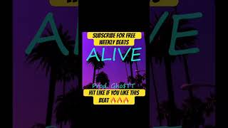 FREE BEAT “Alive” #freetypebeat #music #beatstostudy #rap #freestyle