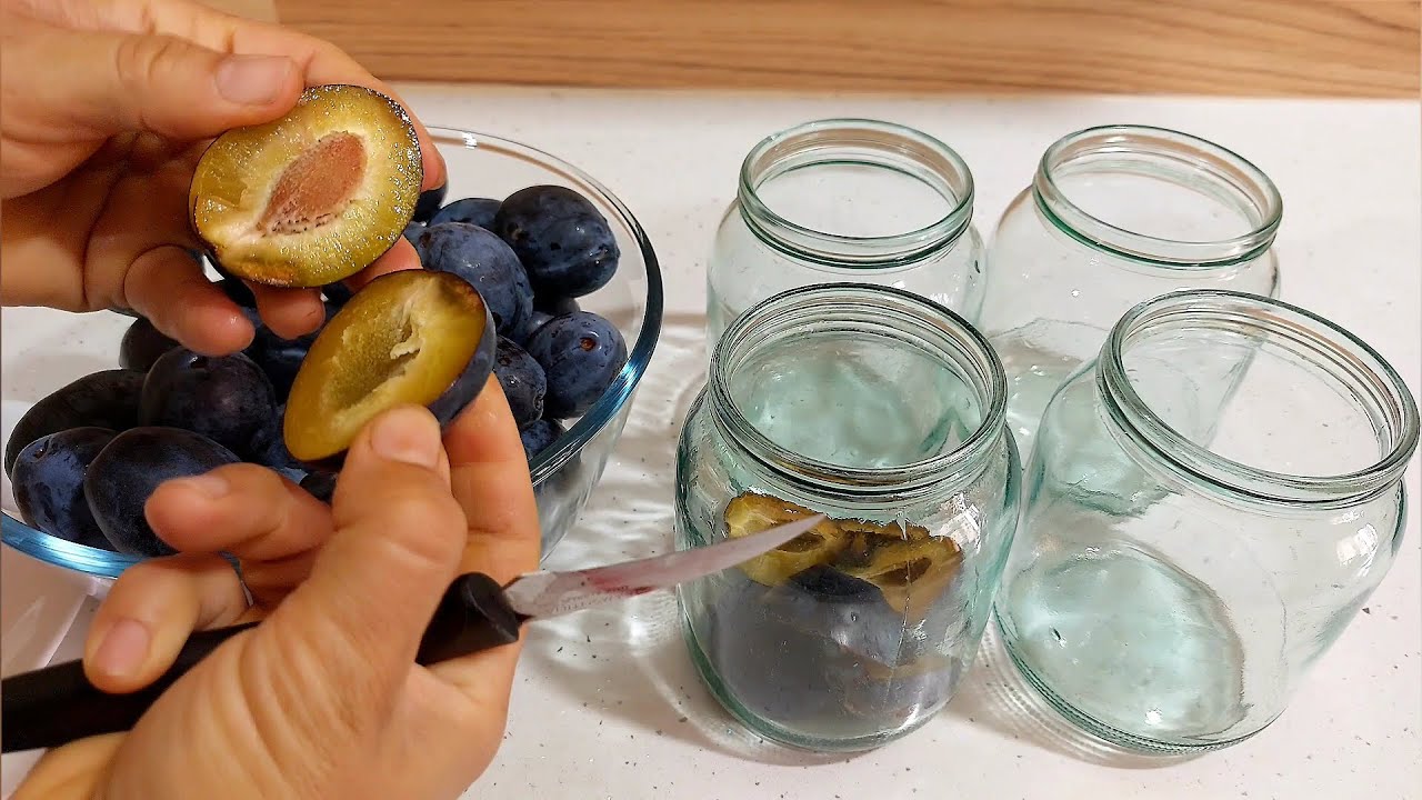 Компот от сини сливи / Prune compote YouTube
