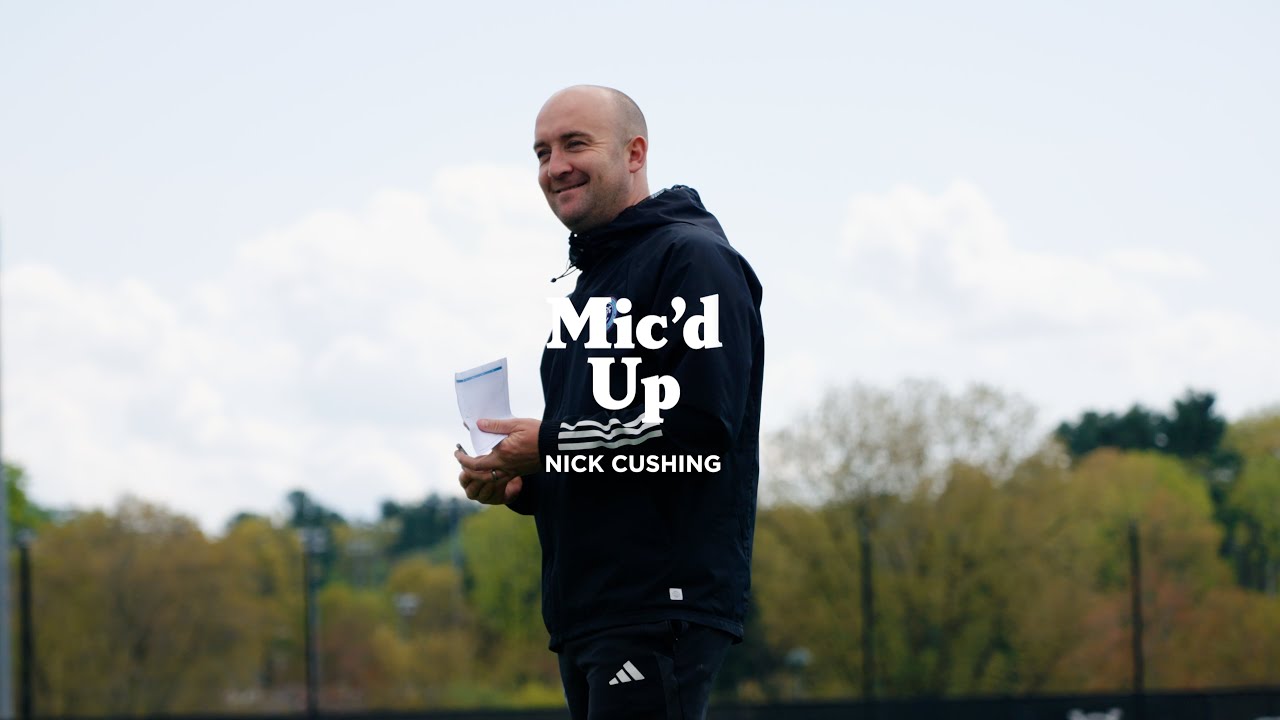 Head Coach Nick Cushing Mic'd Up in Training