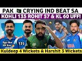 Pak Media Crying on Ind Beat Sa 1st Odi 2025 | Ind Vs Sa 1st Odi 2025 | Virat Kohli 135 Vs SA 2025 |