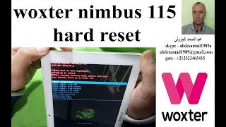 Tablet Woxter Nimbus 115 Hard Reset