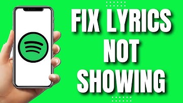 Spotify Lyrics Not Showing Fix - How to See Lyrics on Spotify (EASY 2023)