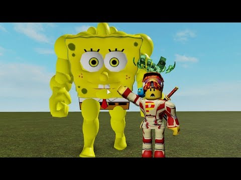 Will I Survive Muscular Spongebob The Killer The Weird Side Of The Roblox Youtube - killer spongebob roblox