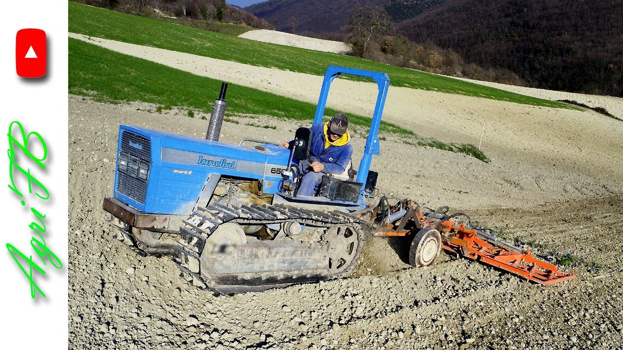 Landini 6500 Mk2 |erpice a denti fissi artigianale + erpice a catena|