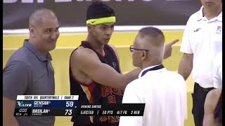 Mpbl Brawl Arwind Santos Bumitaw Ng Sapak...