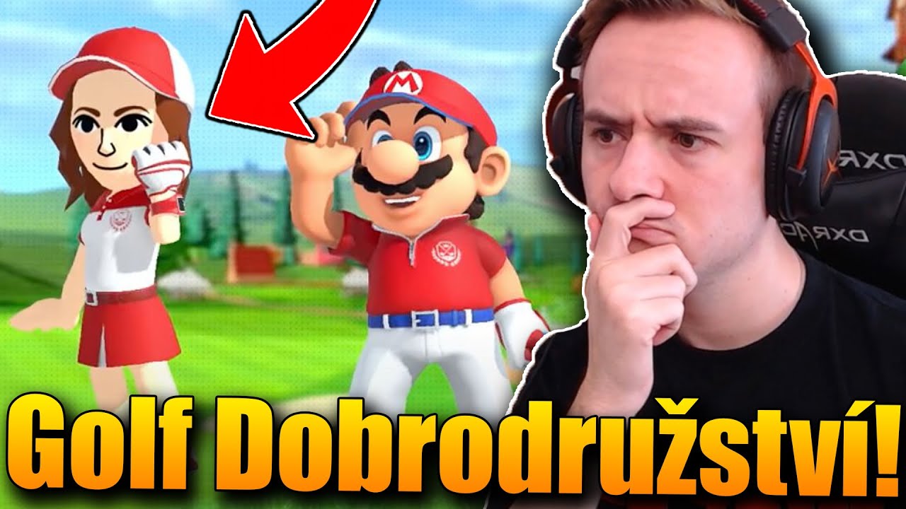 MOJE GOLFOVÉ DOBRODRUŽSTVÍ! - Mario Golf Super Rush Adventure Mode