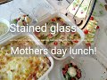 【アトリエ石田】《ふるさと納税》ステンドグラスランプとすてきなガラスの器で《母の日ランチ♪》