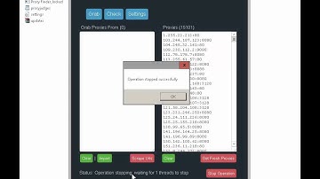 Proxy Finder scraper, and testing software