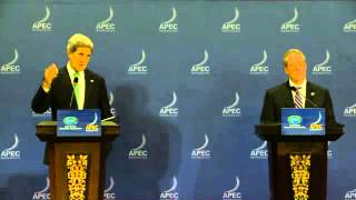Secretary Kerry and Ambassador Froman Speak to the Press at the APEC Ministerial in ...