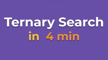Ternary Search in 4 min (Python)