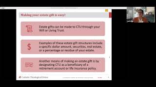 Estate Planning 101 - Planned Gifts