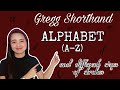Episode 1gregg shorthand alphabet and the different sizes of strokes
