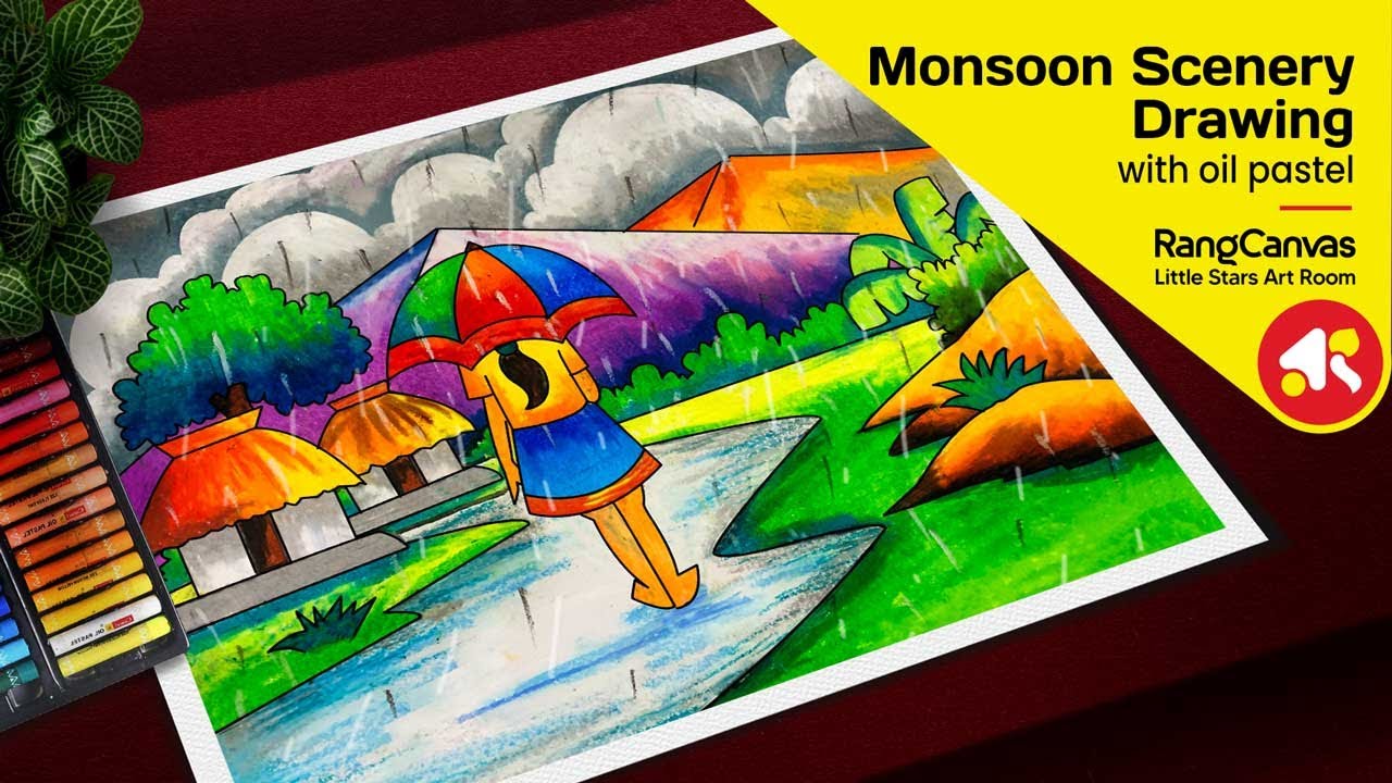 Monsoon Painting by Tanmay Sameer Karve