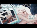 LIFE OF AN ARTIST // Painting for an Exhibition [Ep. 3]