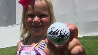 Scottie Scheffler grants wish for 6-year-old girl battling heart disease ❤️⛳️