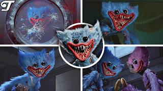 HUGGY WUGGY CHASE SCENES | Poppy Playtime: Chapter 5 [1080p/60fps]