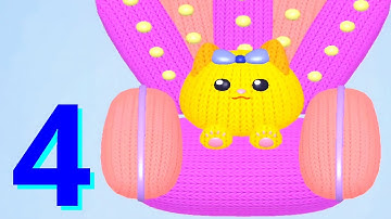 🧶 Wool Puzzle 3D 🧩 GAMEPLAY Part 4 Levels 15-17 (Android, iOS)