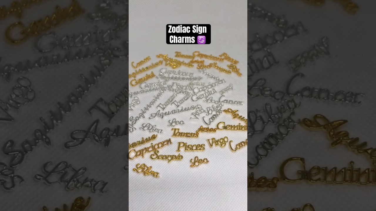 Charms for every month of the year! 🗓♋️ 