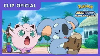 Komala durmiente| Serie Pokémon Sol y Luna-Ultraaventuras | Clip oficial